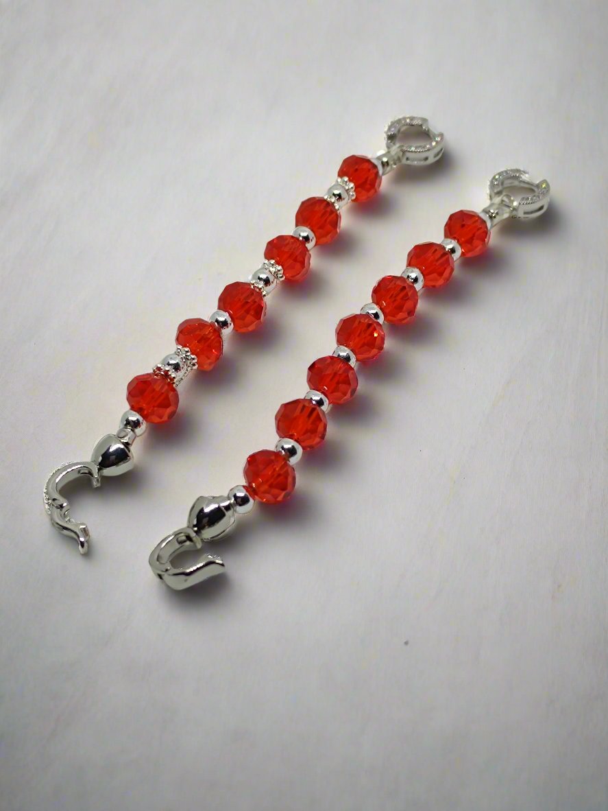 Bright Red Base Bracelet (8mm)