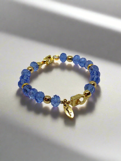 Clear Sapphire Base Bracelet (8mm)