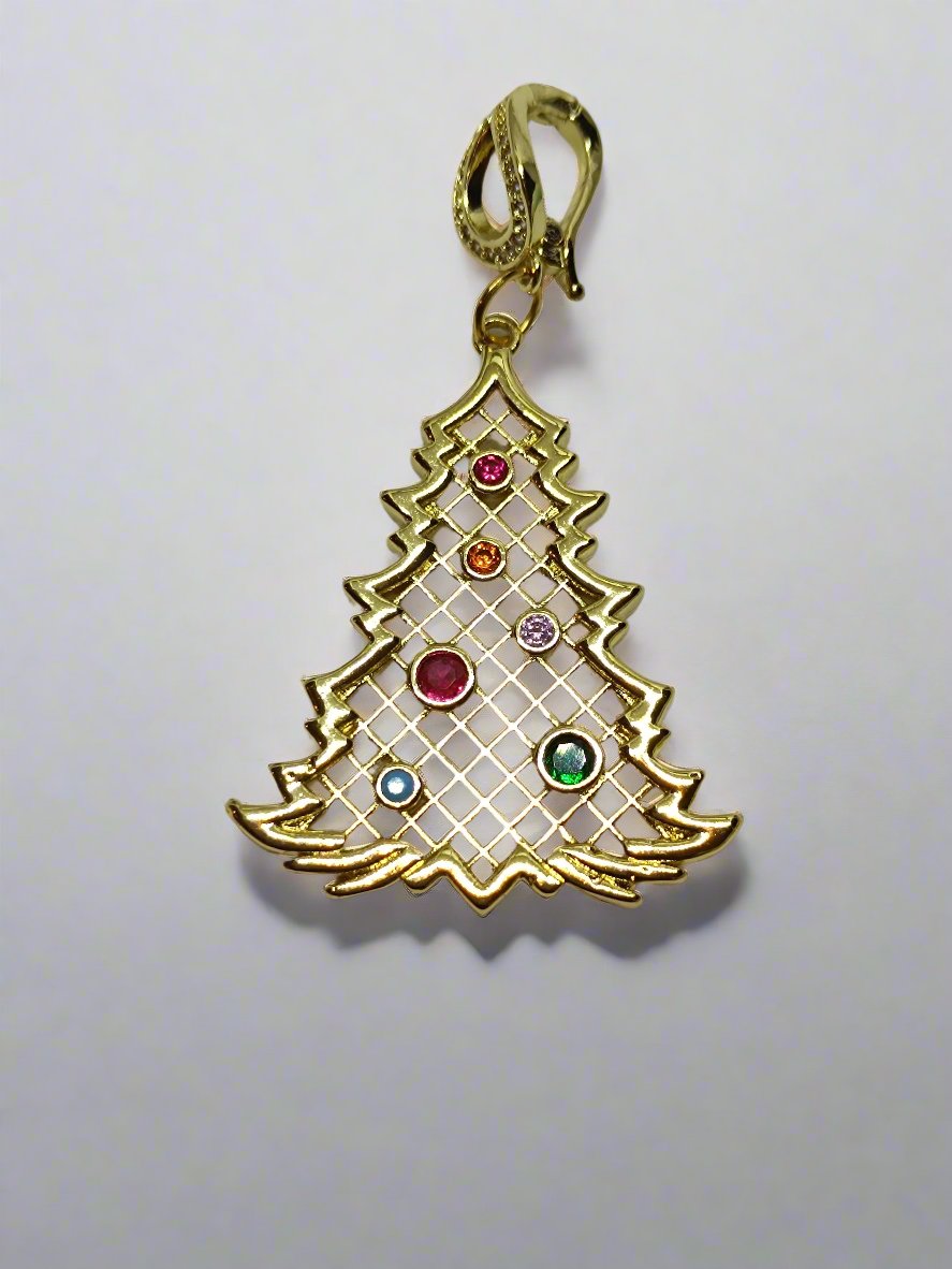 Charmeleon Christmas Tree Charm/pendant - Festive Jewellery