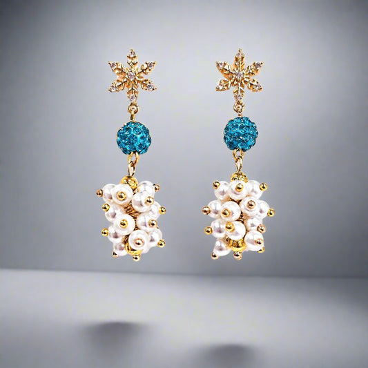 Snow Ball Earrings