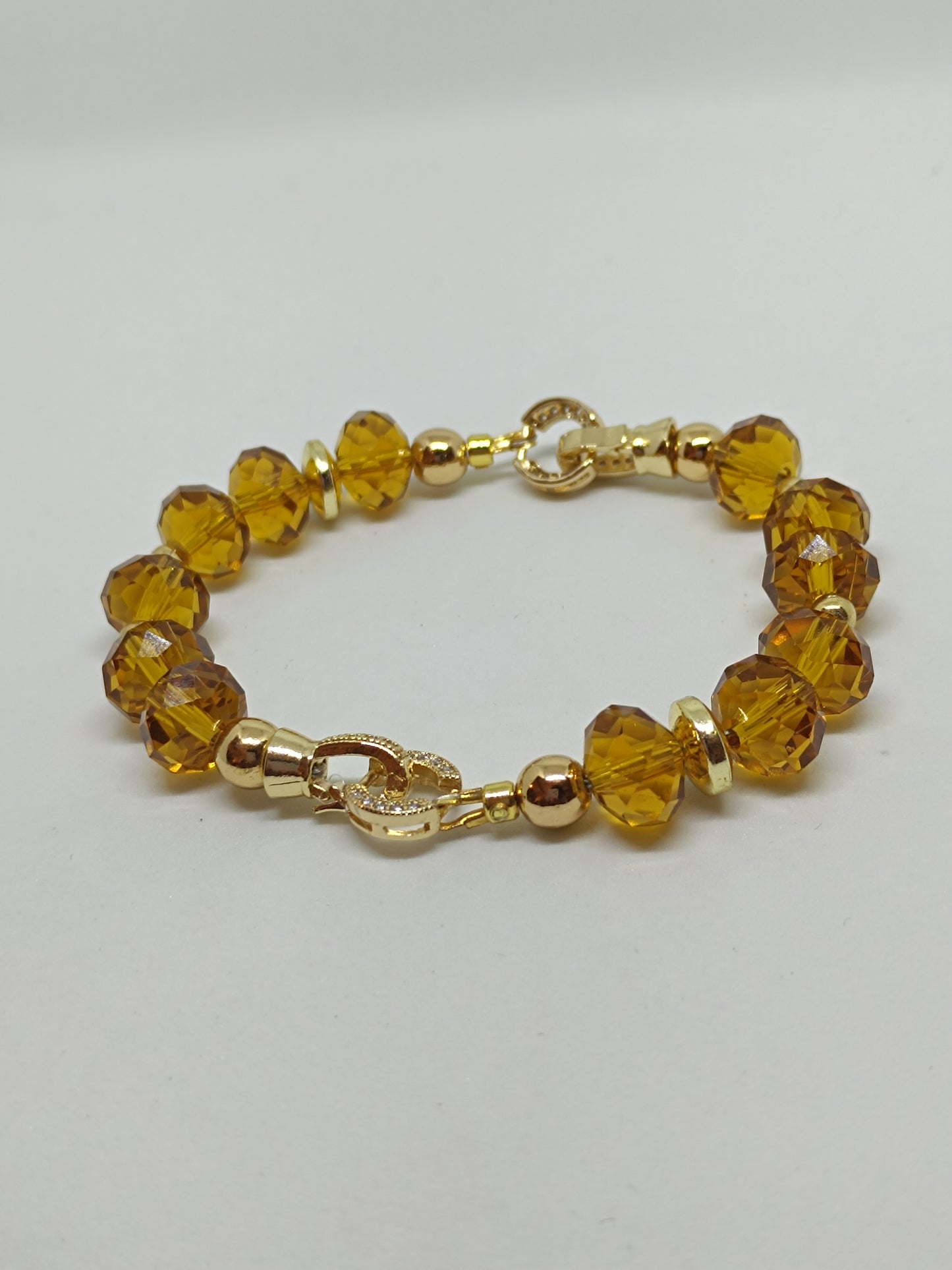 Deep Champagne Base Bracelet (8mm)