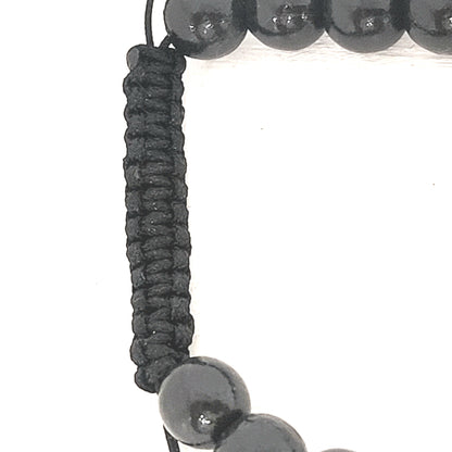 Beaded Headphone Chain (Silver)