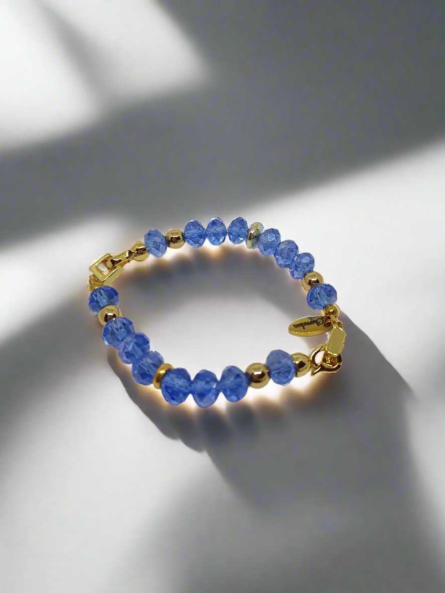 Clear Sapphire Base Bracelet (8mm)